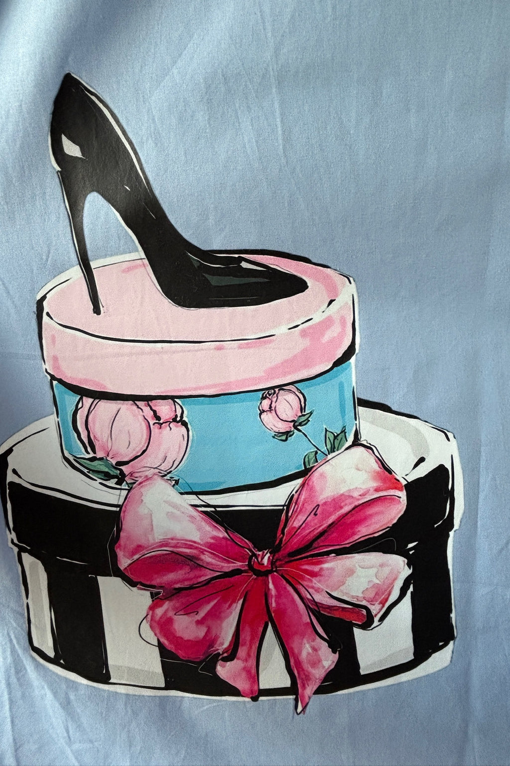 Powder Blue Cotton Shirt