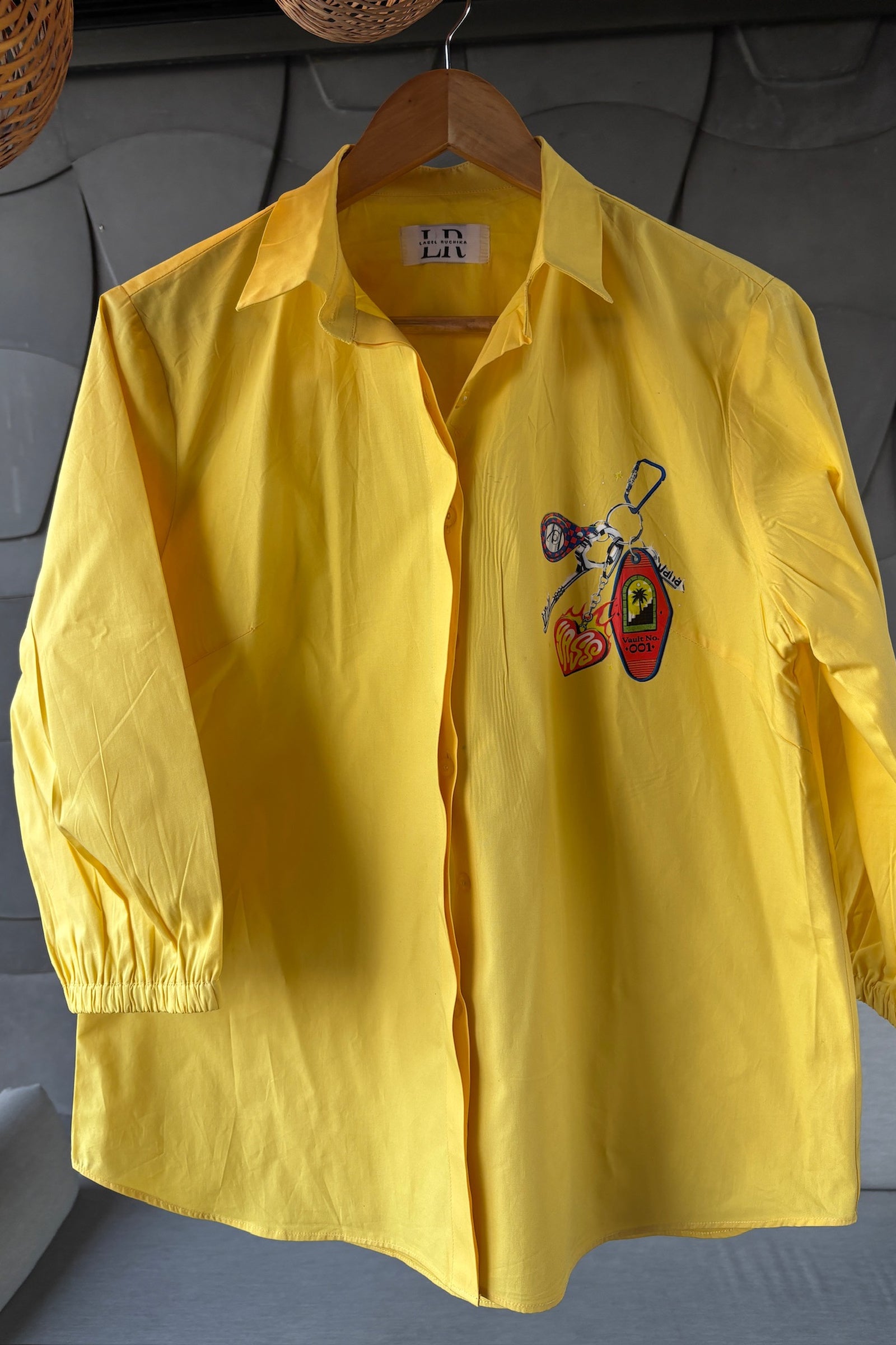 Yellow Cotton Shirt