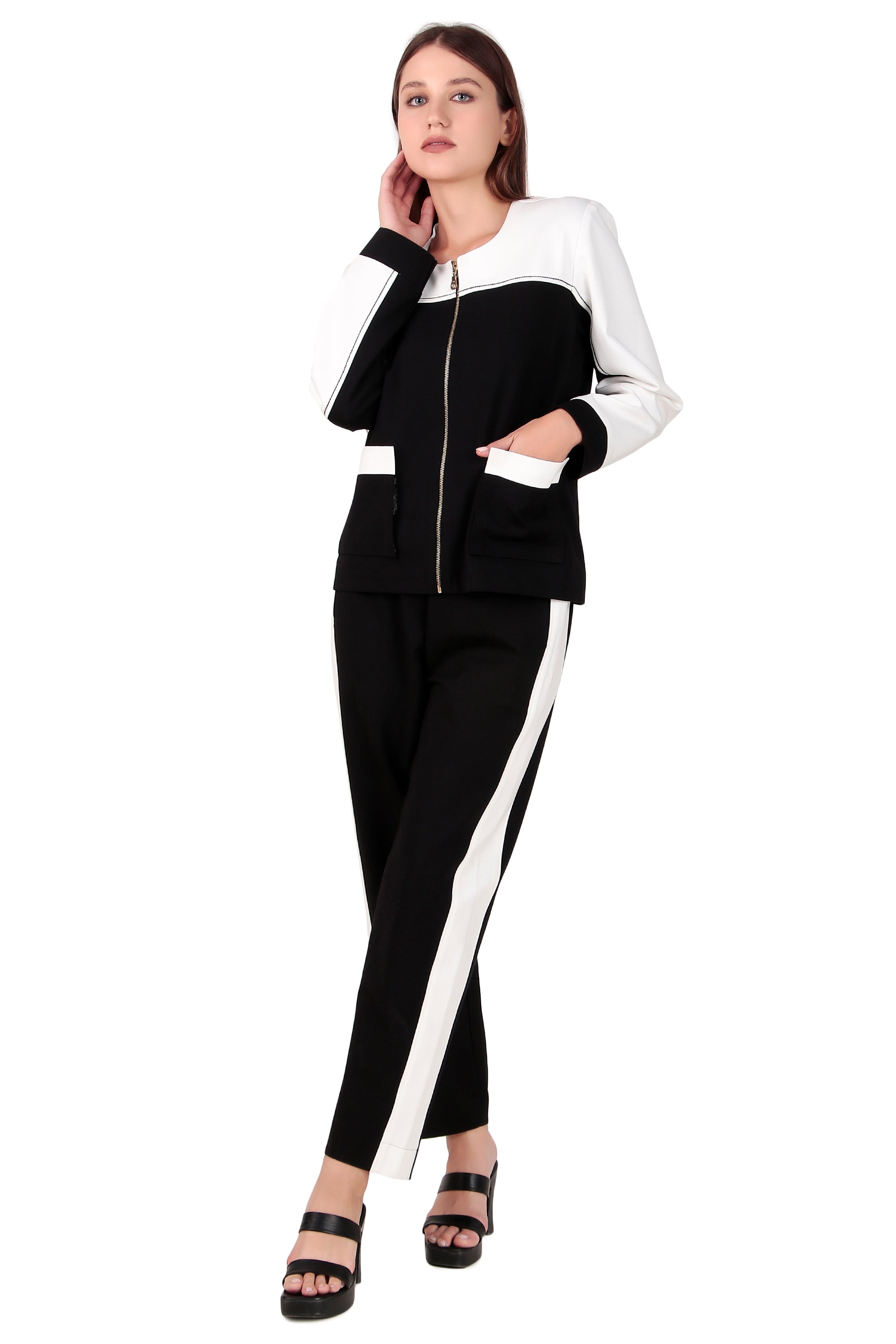 Ebony and ivory coord