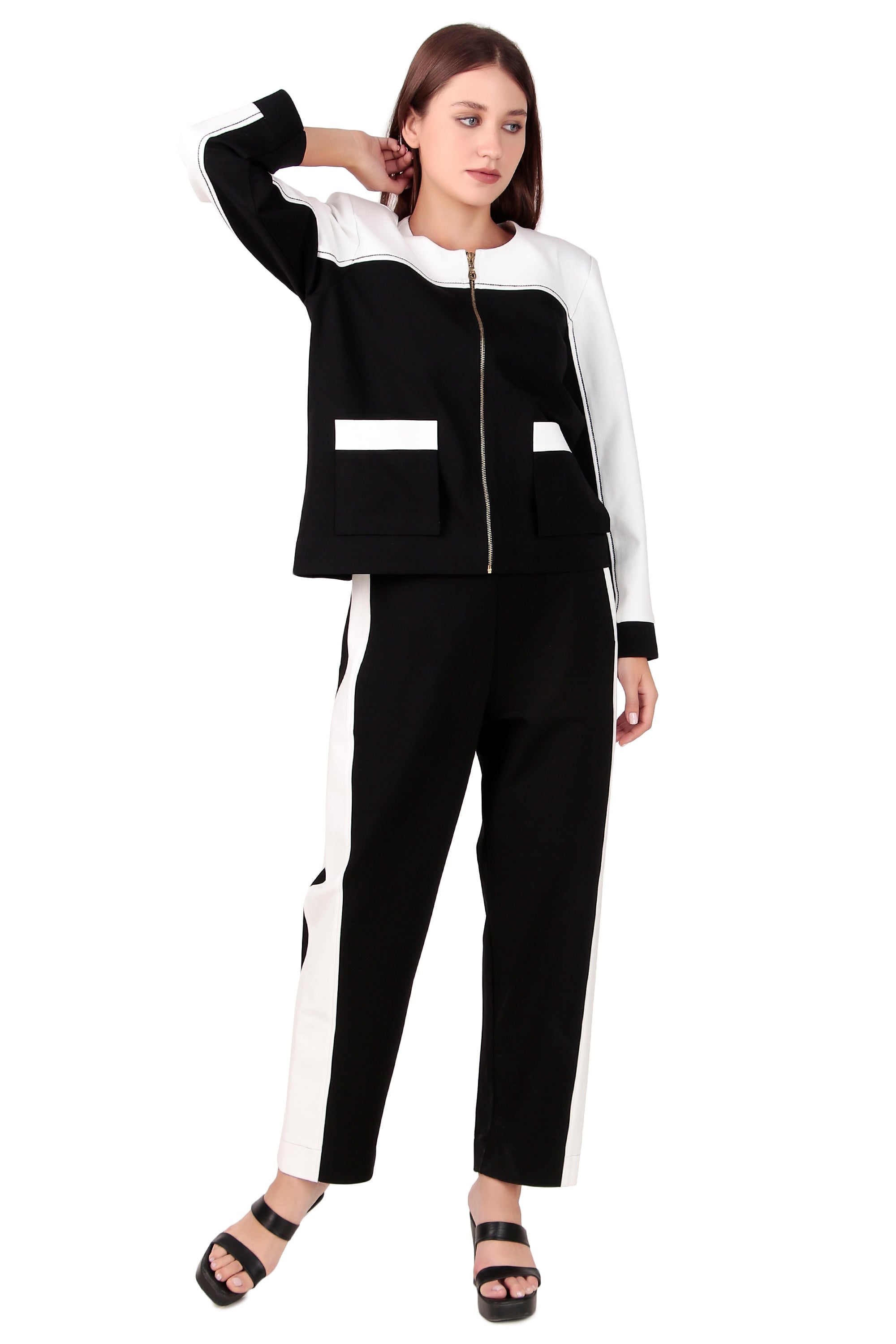 Ebony and ivory coord